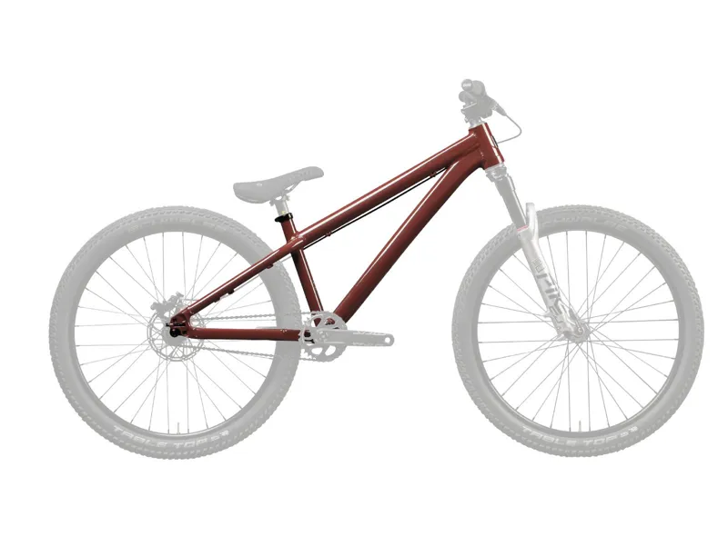 Santa Cruz Jackal Dirt Jump Frame - Red